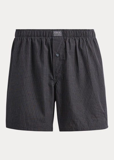 Men's Polo Ralph Lauren Plaid Woven Boxers | 245769UHF